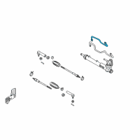 OEM 2006 Nissan Maxima Tube Assy-Cylinder Diagram - 49541-8J000