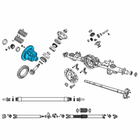 OEM Ram DIFFERNTL-Differential Diagram - 68266878AA