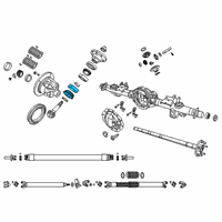 OEM 2018 Ram 1500 BRG Kit-Drive PINION Diagram - 68340261AB