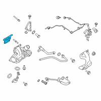 OEM Lincoln MKZ Turbocharger Gasket Diagram - EJ7Z-9448-B