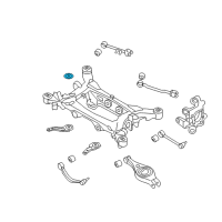 OEM Hyundai Genesis Stopper-Lower Diagram - 55485-3M000