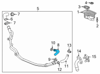 OEM Buick Hoses Diagram - 12673951