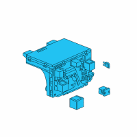 OEM Saturn Ion Body Control Module Assembly Diagram - 15797057