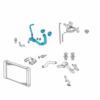 OEM GMC Lower Hose Diagram - 19351811