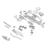 OEM 2018 Kia Stinger Mood Lamp Assembly Diagram - 97286C1000