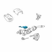 OEM 2003 Lexus RX300 Sensor, Steering Diagram - 89245-60010