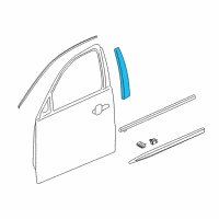 OEM 2019 Cadillac XTS Applique Diagram - 22921568