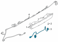 OEM 2022 Toyota GR86 Socket & Wire Diagram - SU003-08744