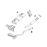 OEM Jeep Patriot ISOLATOR-Exhaust Diagram - 68142880AB