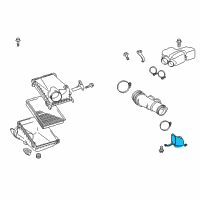 OEM 2014 Toyota FJ Cruiser Inlet Duct Diagram - 17971-31030