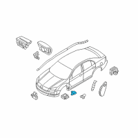 Genuine Ford Occupant Sensor diagram