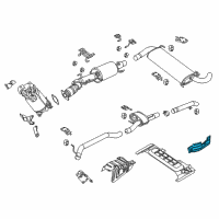 OEM 2017 Ram ProMaster 2500 Shield-Spare Tire Diagram - 52022490AD