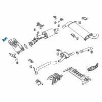 OEM Ram Bracket-Exhaust Hanger Diagram - 68224817AA