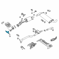 OEM Ram Bracket-Exhaust Hanger Diagram - 52022476AB