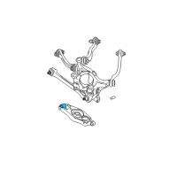 OEM 2019 Dodge Challenger BUSHING-Spring Link Diagram - 5180371AA