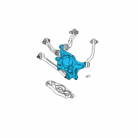 OEM Chrysler Knuckle-Rear Diagram - 68159597AC