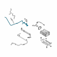 OEM 2009 Ford E-250 Hose Diagram - 9C2Z-9E498-B