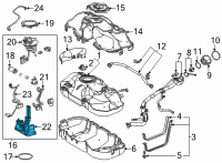 OEM Toyota RAV4 Prime Tank Diagram - 77103-42120