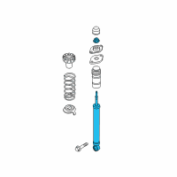 OEM 2017 Infiniti QX50 Shock Absorber Kit-Rear Diagram - E6210-5WB1A