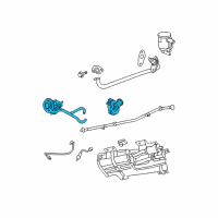 OEM 2009 Jeep Wrangler Valve-EGR Diagram - 4593896AD