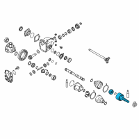 OEM 2010 Nissan GT-R Joint Assy-Outer Diagram - 39211-EG000