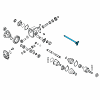 OEM 2005 Infiniti G35 Shaft - Side Differential Diagram - 38231-AR500