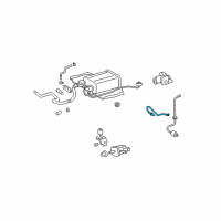 OEM Lexus LS600h Sensor, Air Fuel Ratio Diagram - 89467-50020