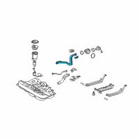 OEM 2005 Toyota Avalon Filler Pipe Diagram - 77201-07050