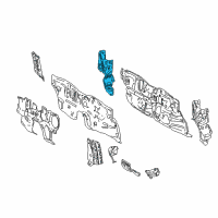 OEM 2018 Toyota C-HR Insulator Diagram - 55241-10011