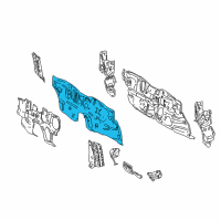 OEM Toyota C-HR Dash Panel Diagram - 55101-10969