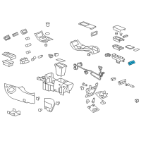 OEM 2014 GMC Yukon XL 1500 Heater & AC Control Diagram - 15109353