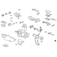 OEM 2016 GMC Acadia Rear Power Outlet Diagram - 84649437