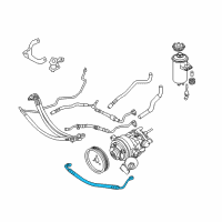 OEM 2008 BMW Alpina B7 Expansion Hose Diagram - 32-41-7-964-697