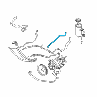 OEM 2007 BMW Alpina B7 Radiator Return Line Diagram - 32-41-6-767-488