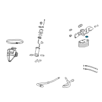 OEM Cadillac CTS Seal-Engine Oil Cooler Adapter (O Ring) Diagram - 12613165