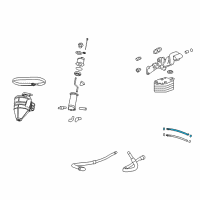 OEM 2007 Chevrolet Corvette Engine Oil Tank Inlet Hose Diagram - 15210122