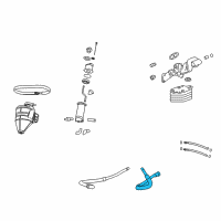 OEM 2009 Chevrolet Corvette Upper Hose Diagram - 15870518