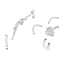 OEM 2018 Hyundai Elantra GT Clip-Hose Diagram - 14720-24006-S