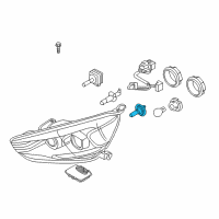 OEM Kia Cadenza Bulb-12V 65W Diagram - 1864765009