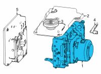 OEM 2022 Jeep Grand Wagoneer POWER BRAKE Diagram - 68550912AE