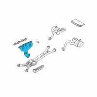 OEM 1999 Chevrolet Corvette Manifold Diagram - 12561308