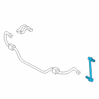 OEM 2001 Dodge Intrepid Link-SWAY ELIMINATOR Diagram - 4782254AB