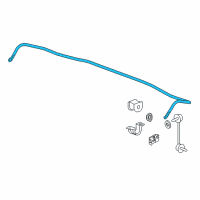 OEM Acura Spring, Rear Stabilizer Diagram - 52300-TY3-A01