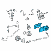 OEM 2021 Cadillac XT6 Oil/Air Separator Diagram - 55509669