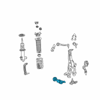 OEM 2021 Lexus LS500 ARM ASSY, SUSPENSION Diagram - 48640-50151