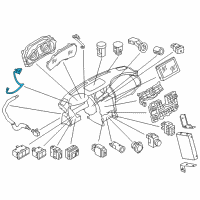 OEM 2021 Nissan Armada Switch Assy Diagram - 24824-6JE0A