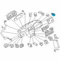 OEM Nissan Armada Switch Assy-Hazard Diagram - 25290-1LA0B