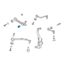 OEM 2017 Kia K900 Bush-Front Lower Arm"S" Diagram - 545523N000