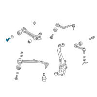 OEM 2017 Kia K900 Bolt Diagram - 626173K100