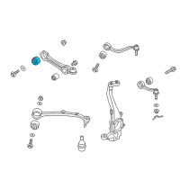 OEM 2014 Hyundai Genesis Bush-Front Lower Arm"A" Diagram - 54551-3T000